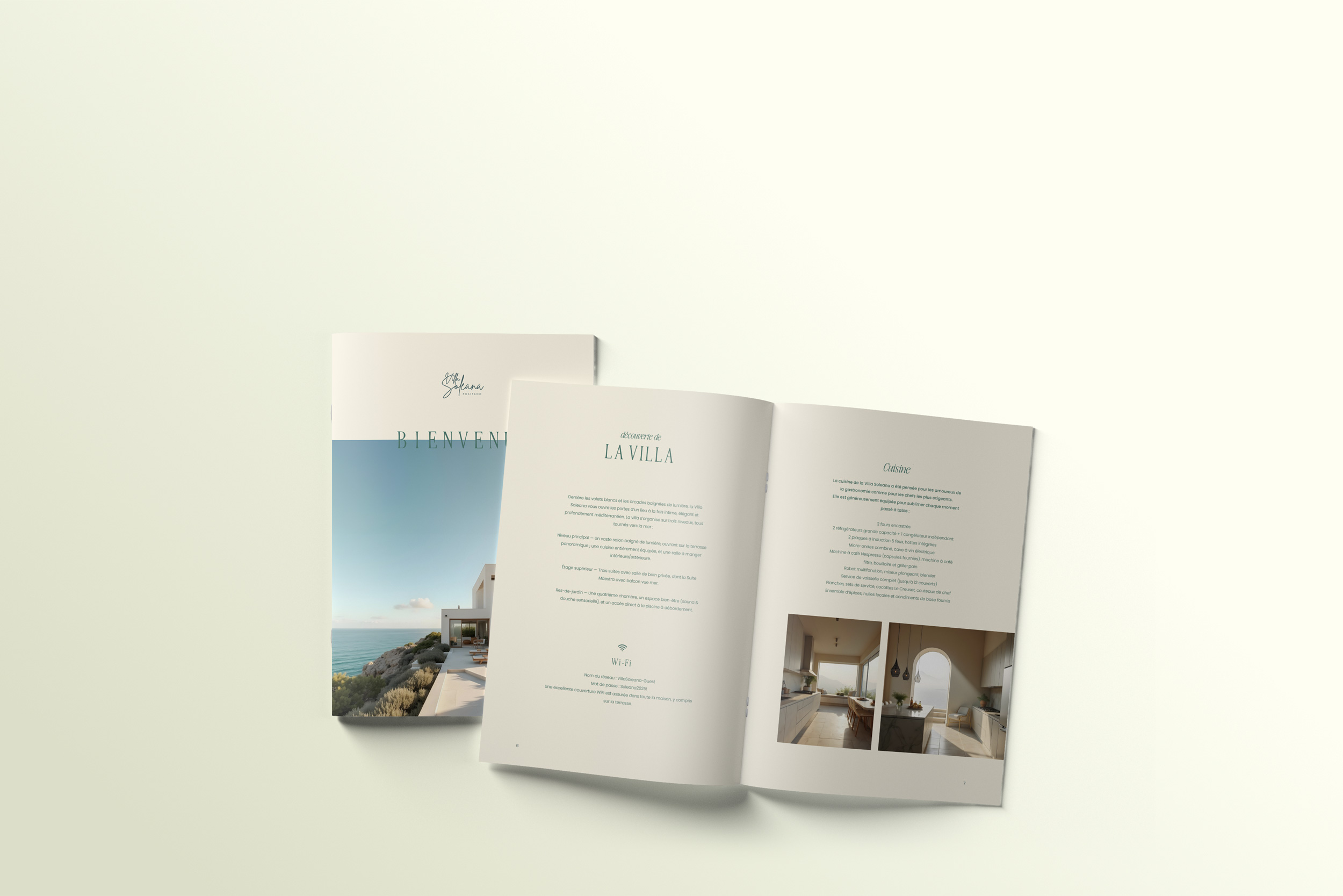 Livret d'Accueil et Guest Book Voyageurs Airbnb de Luxe