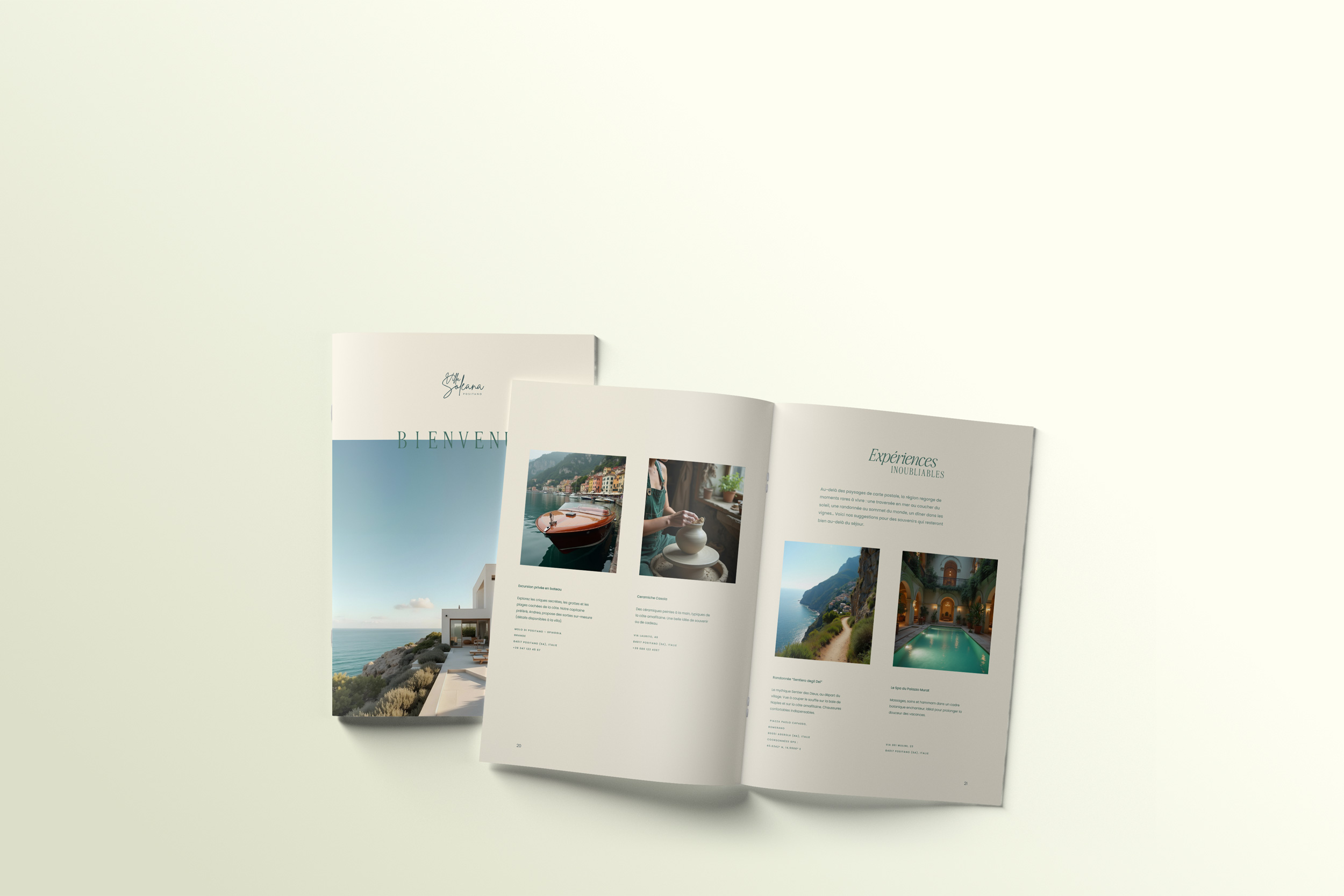 Livret d'Accueil et Guest Book pour Conciergeries de Luxe