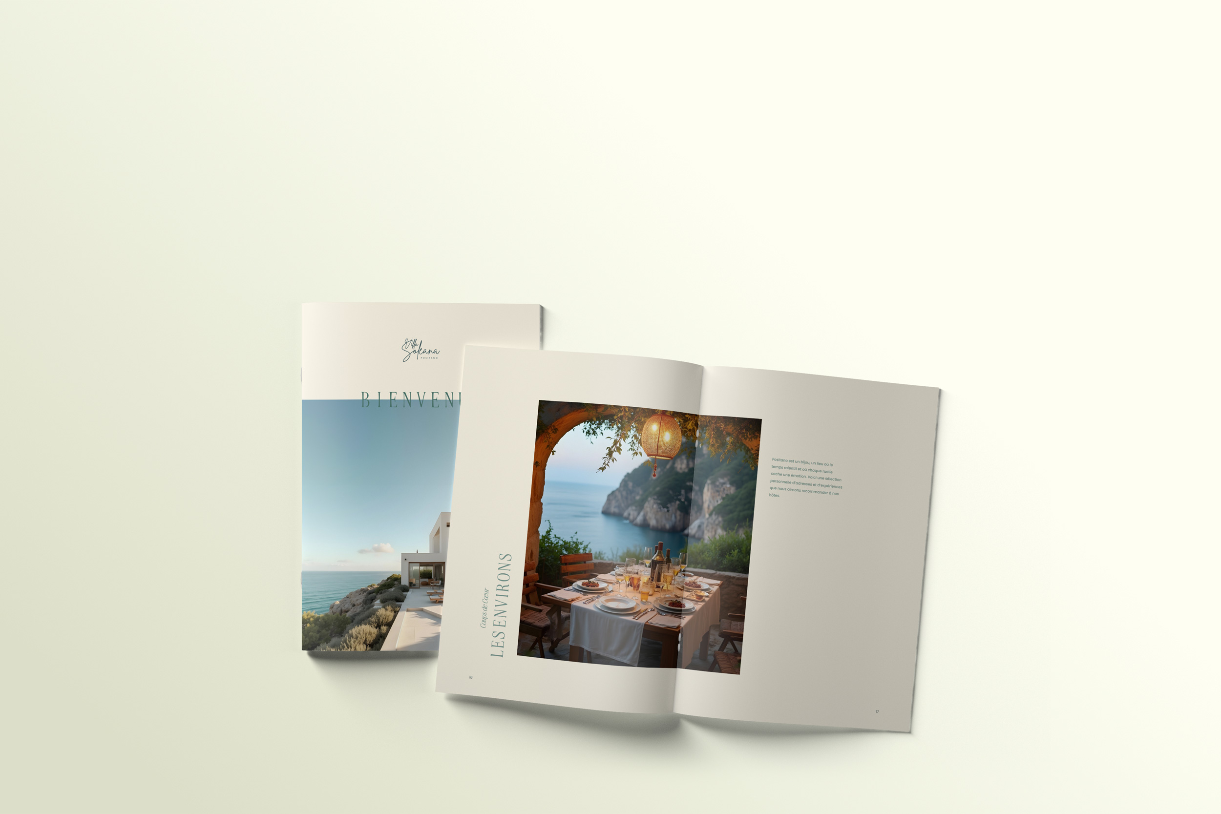 Livret d'Accueil et Guest Book Gîtes et Villas de Charme pour Voyageurs